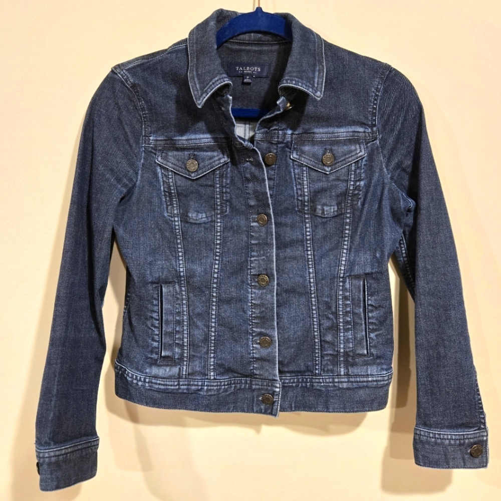 Talbot's Classic Jean Jacket S Petite